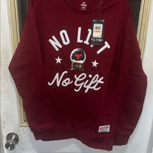 NWT Under armor project rock Red Graphic Men's Sweater